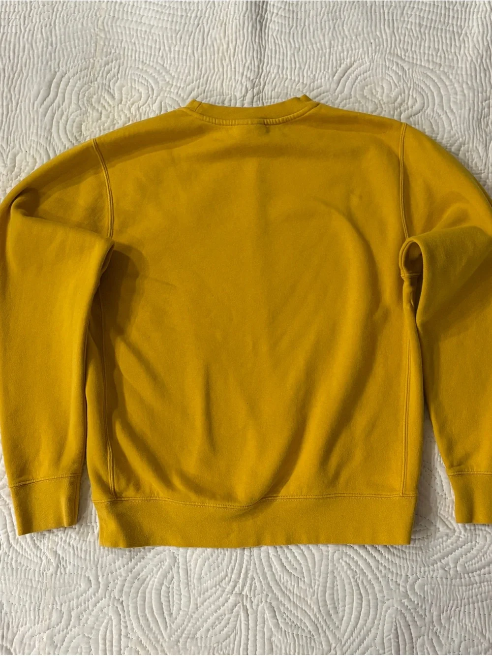 Nike Men's Crewneck Sweatshirt - Mustard